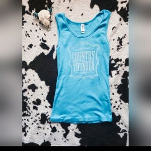 5/$15 Vintage country thunder 2013 tank top